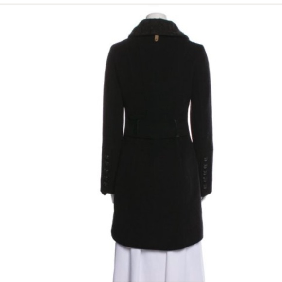 Canadian icon! Mackage “Fran” cable knit collar coat in black US L - Picture 2 of 12